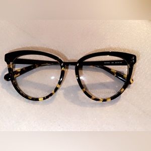 Yellow and black Stella McCartney eyeglasses